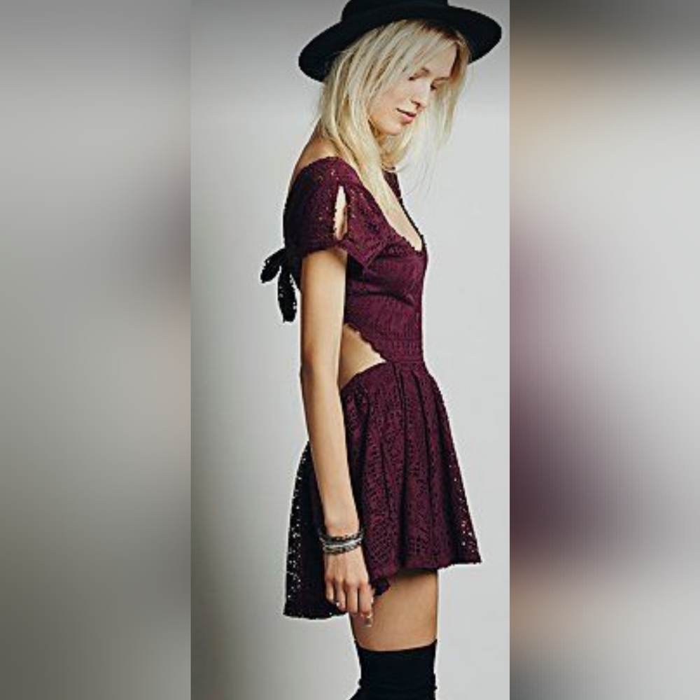 Free PeopleFp Beach Walk To The Beat Crochet Romper